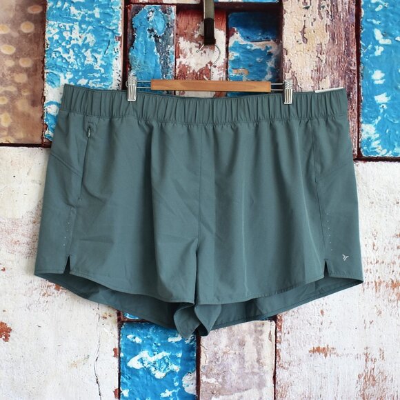 Women's Old Navy Active Core Run Shorts 3" Inseam SIZE 3X Underwater NEW - Picture 1 of 9